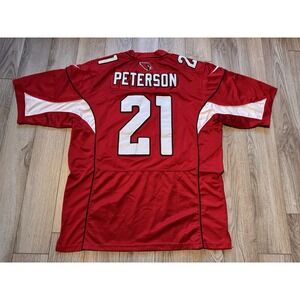 Nike Arizona Cardinals Patrick Peterson 21 NFL Jersey Mens 44 Red Short Sleeve